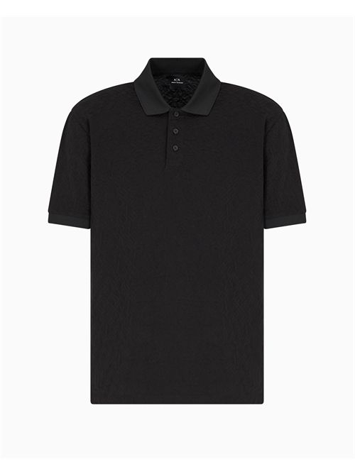 polo uomo nera ARMANI EXCHANGE | XM000477AF10337/FC013